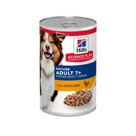 Comida húmida para cão hill´s science plan canine mature adult pollo