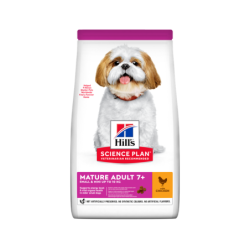 Ração para cão hill´s science plan canine mature adult 7+ small & mini pollo