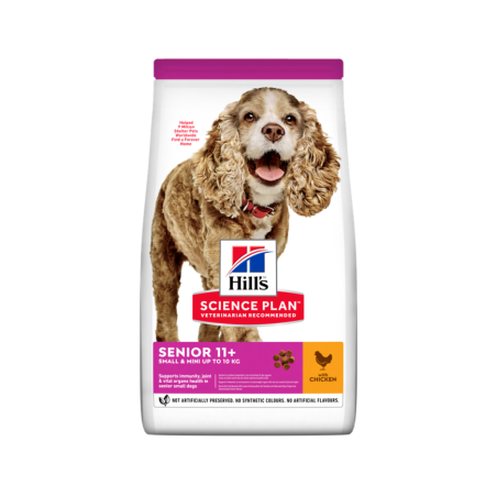 Ração para cão hill´s science plan canine senior 11+ small & miniature pollo