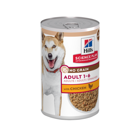 Comida húmida para cão hill´s science plan canine adult no grain pollo