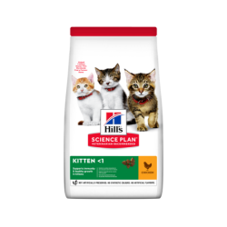 Ração para gato hill´s science plan feline kitten pollo