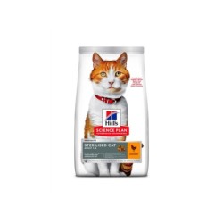 Ração para gato hill´s science plan feline adult sterilised cat pollo