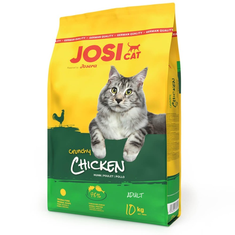 Ração para gato josicat crunchy poultry