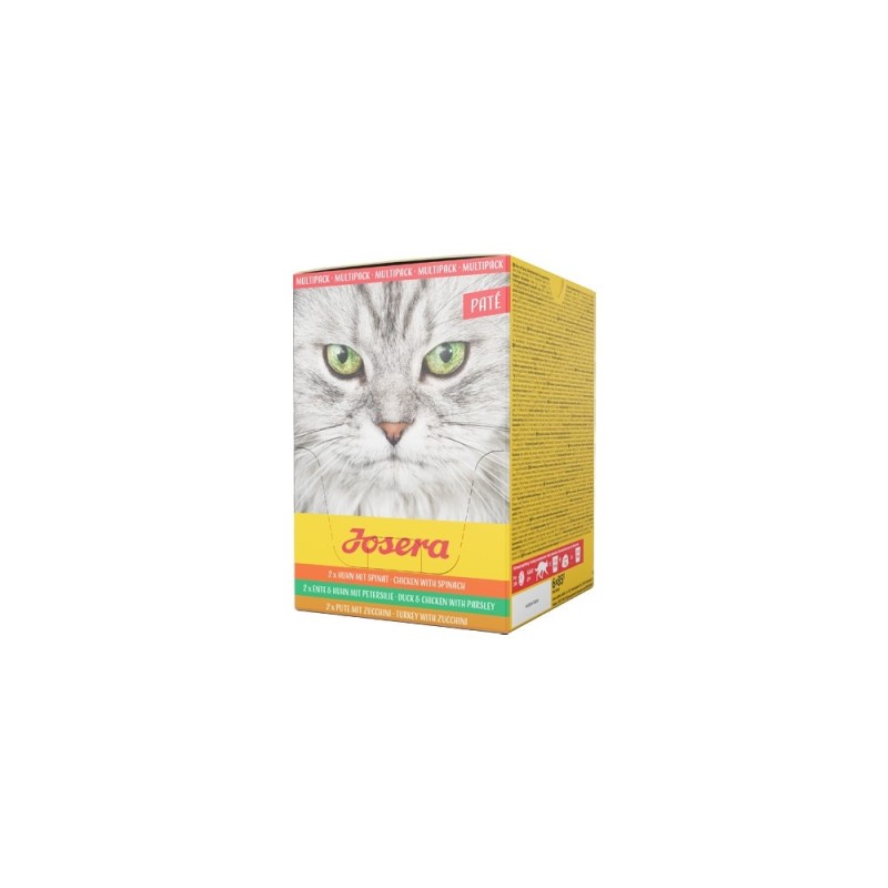 Comida húmida para gato josera paté multipack 6x70gr