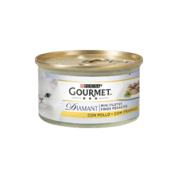 Comida húmida para gato purina gourmet diamant com frango | wet (lata)