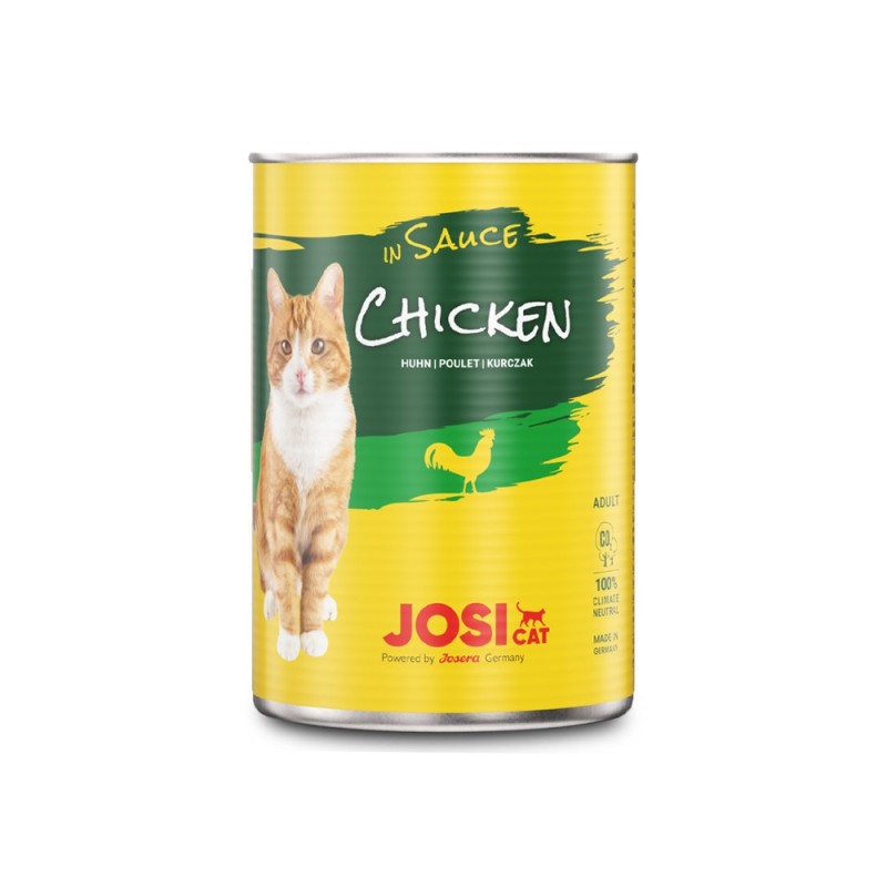 Comida húmida para gato josicat frango em molho 415gr