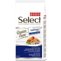 Ração para cão picart select grain free salmon menu