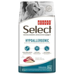 Ração para cão picart select diets hypoallergenic