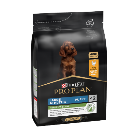 Ração para cão purina pro plan dog large athletic puppy