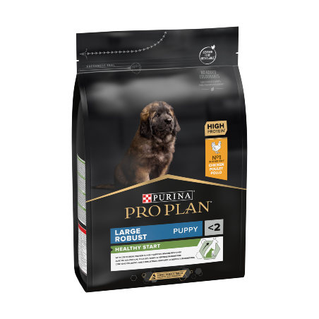Ração para cão purina pro plan dog large robust puppy