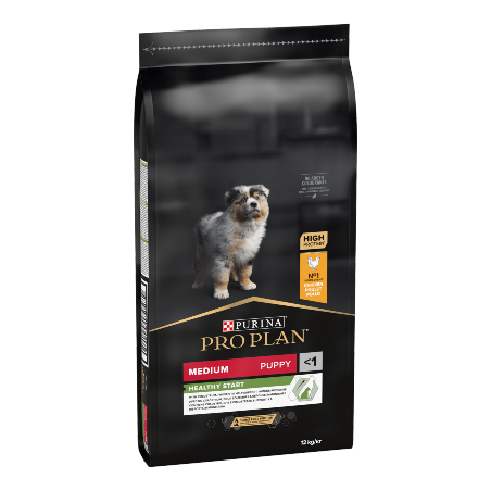 Ração para cão purina pro plan dog medium puppy