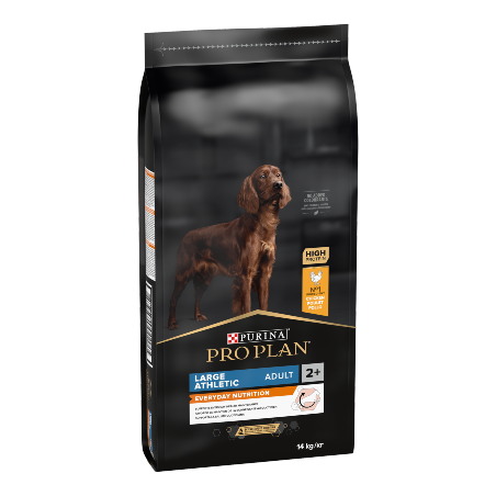 Ração para cão purina pro plan dog optibalance large athletic adult chicken