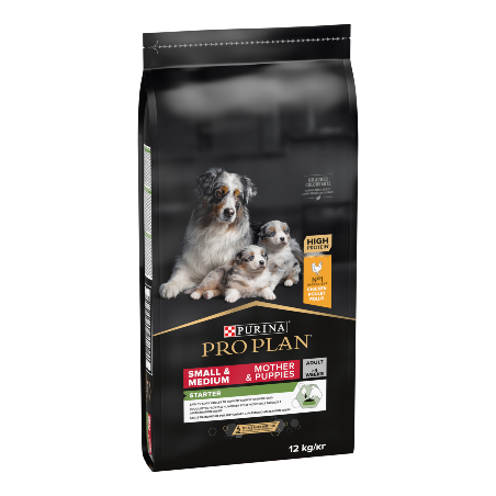 Ração para cão purina pro plan dog small & medium - starter