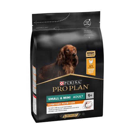 Ração para cão purina pro plan dog small & mini adult chicken