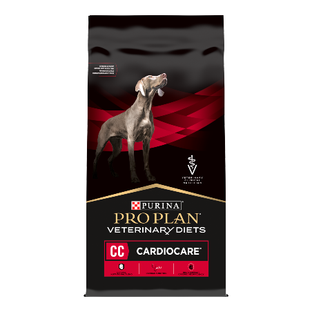 Ração para cão purina pro plan vet diets canine cc - cardio care