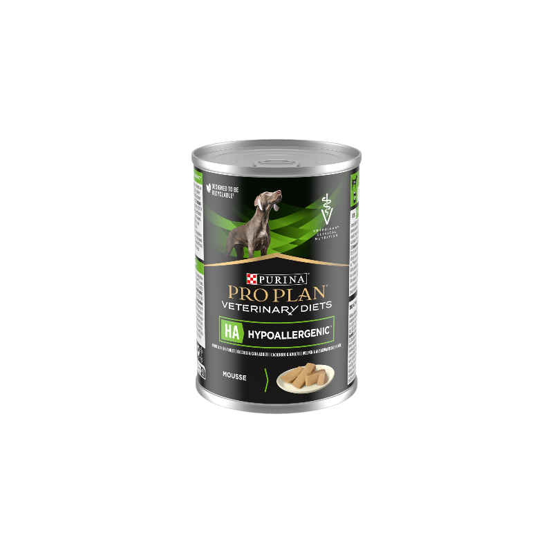 Comida húmida para cão purina pro plan vet diets canine ha - hypoallergenic | wet (lata)