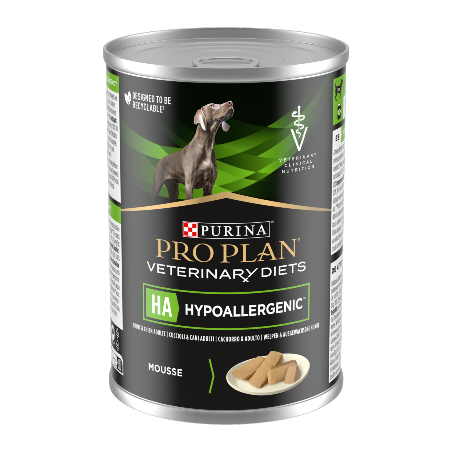 Comida húmida para cão purina pro plan vet diets canine ha - hypoallergenic | wet (lata)