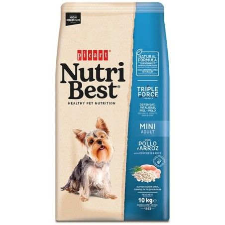 Ração para cão picart nutribest adult mini