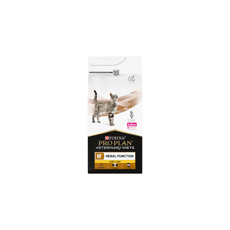 Ração para gato purina pro plan vet diets feline nf - renal function early care