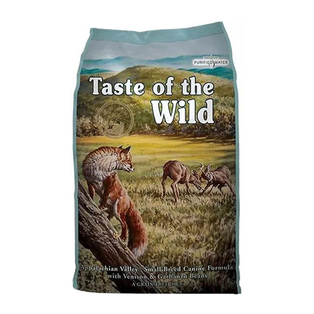 Ração para cão taste of the wild appalachian valley small breed canine formula