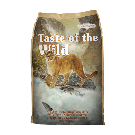 Ração para gato taste of the wild canyon river feline formula