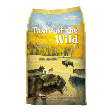 Ração para cão taste of the wild high prairie canine formula