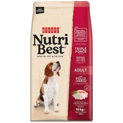 Ração para cão picart nutribest adult chicken & rice