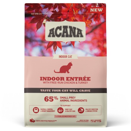 Ração para gato acana cat indoor entrée