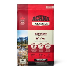 Ração para cão acana classics dog red
