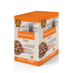 Comida húmida para cão natures variety dog original no grain medium maxi paté multipack | wet (saqueta) | 4 x 300 g