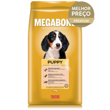 Ração para cão picart megabone puppy