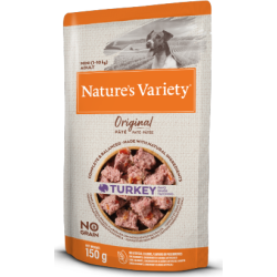 Comida húmida para cão natures variety dog original no grain mini peru paté | wet (saqueta)