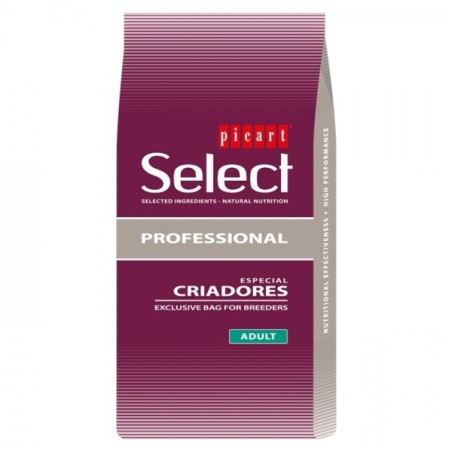 Ração para cão picart select professional adult