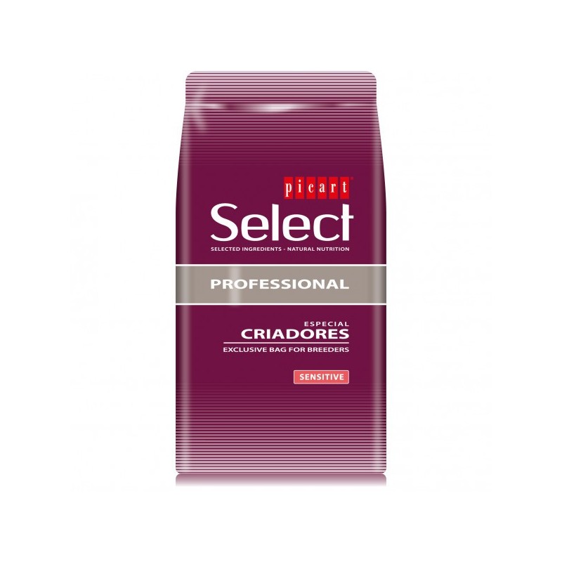 Ração para cão picart select professional sensitive